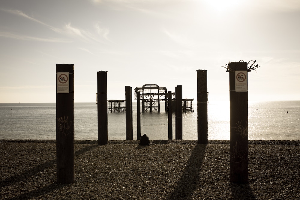 Summer Jobs Brighton. Pictured The West Pier