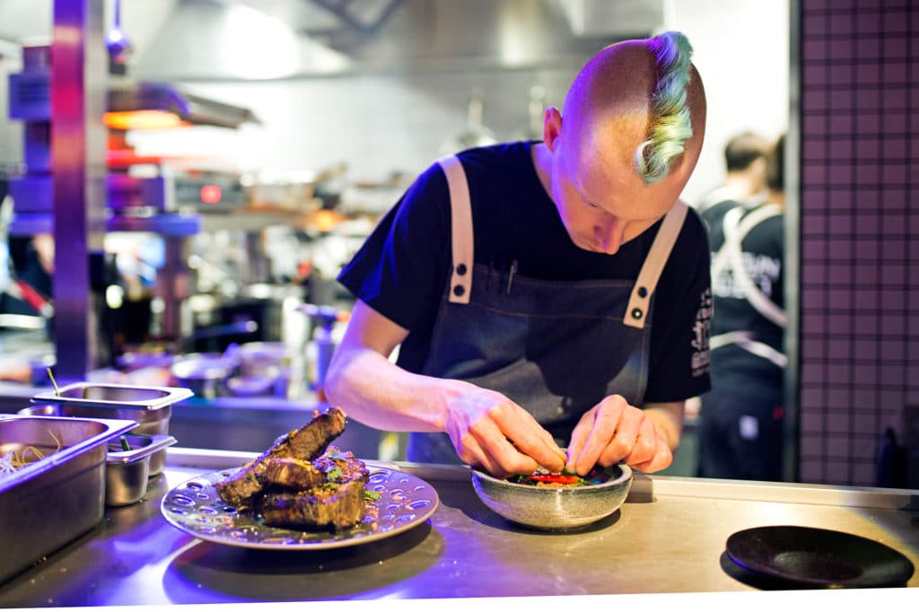 Head Chef Luke at Lucky Khao, The Kemptown Project