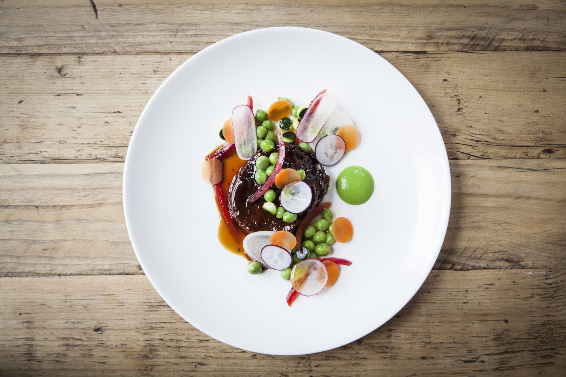 Ox Tongue Dish by Michael Bremner at 64 Degrees