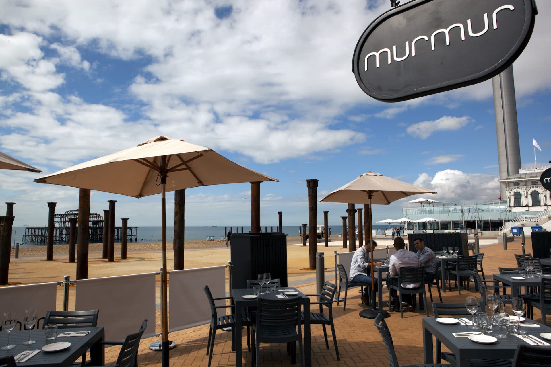 Chef Michael Bremner, Murmur on Brighton's seafront