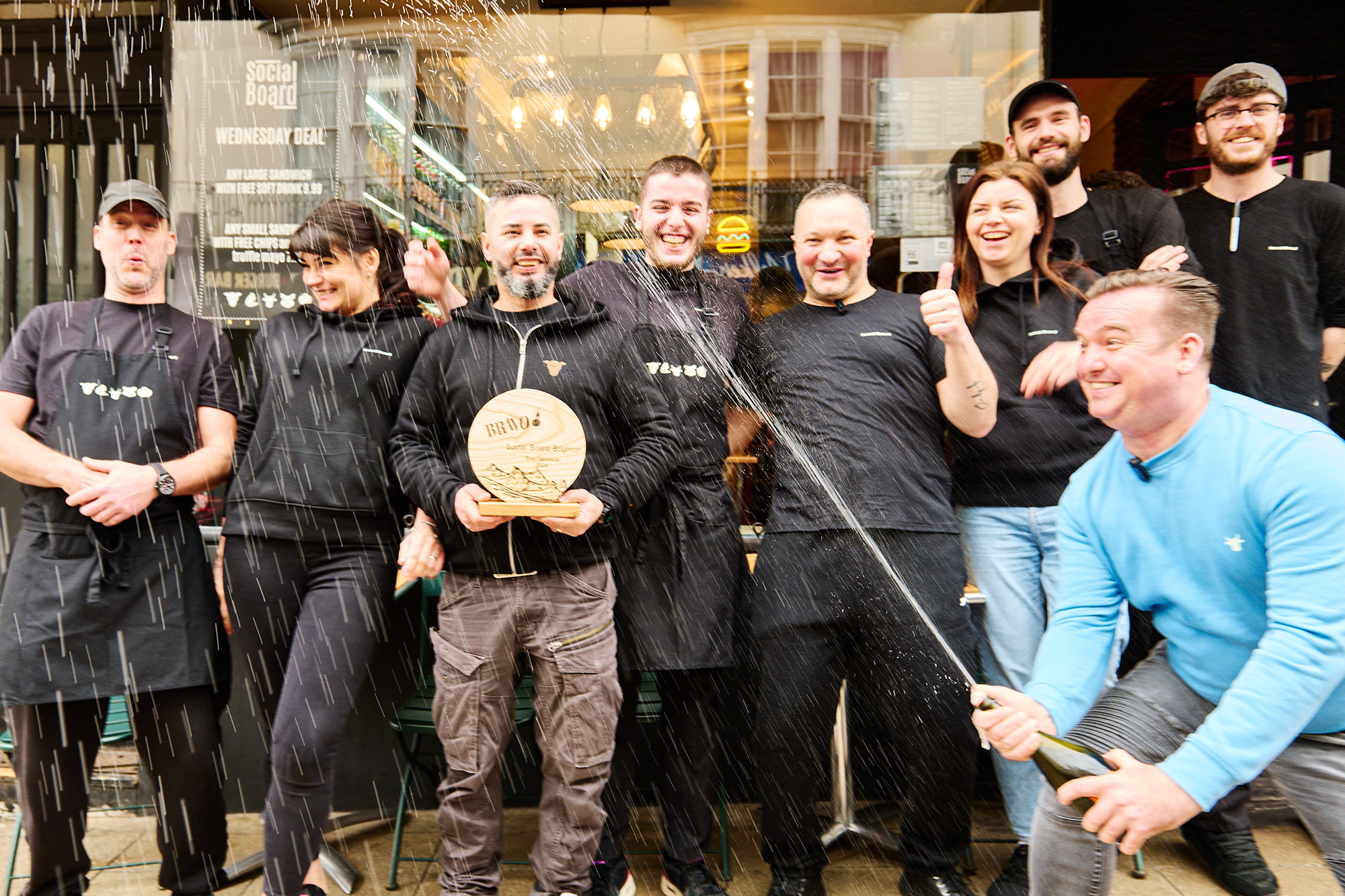 Social Board winning the BRAVO Awards