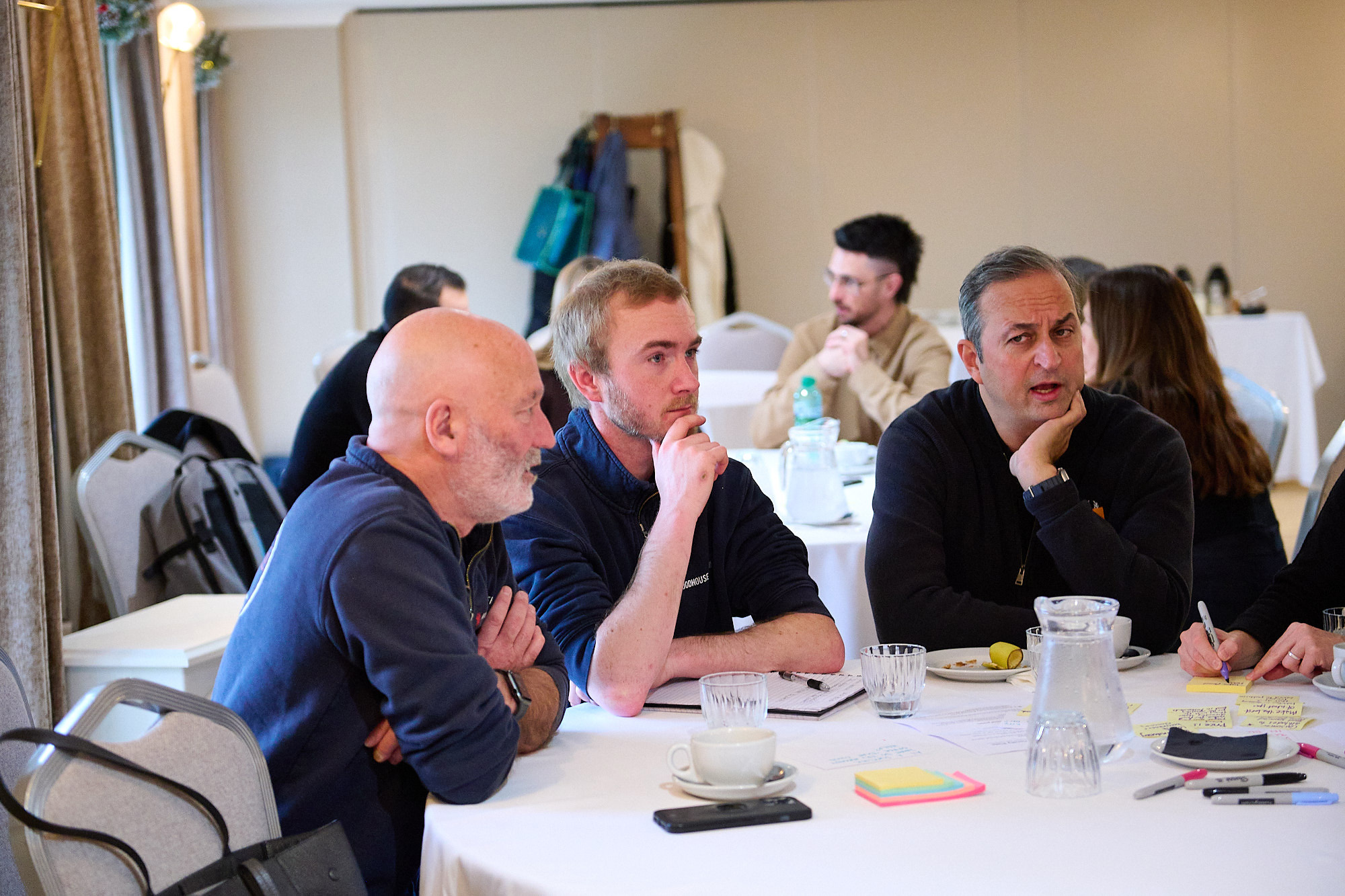 Woodhouse Butchers and Nostos at the Sustainability Workshop at Tottington manor 