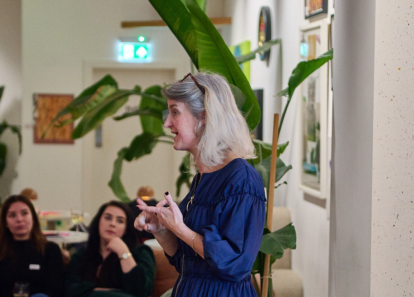 Madeleine Geach at the Women in Hospitality Networking event in Brighton 