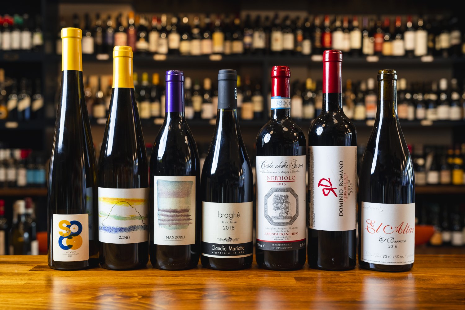 Mixed wine case at Fourth and Church