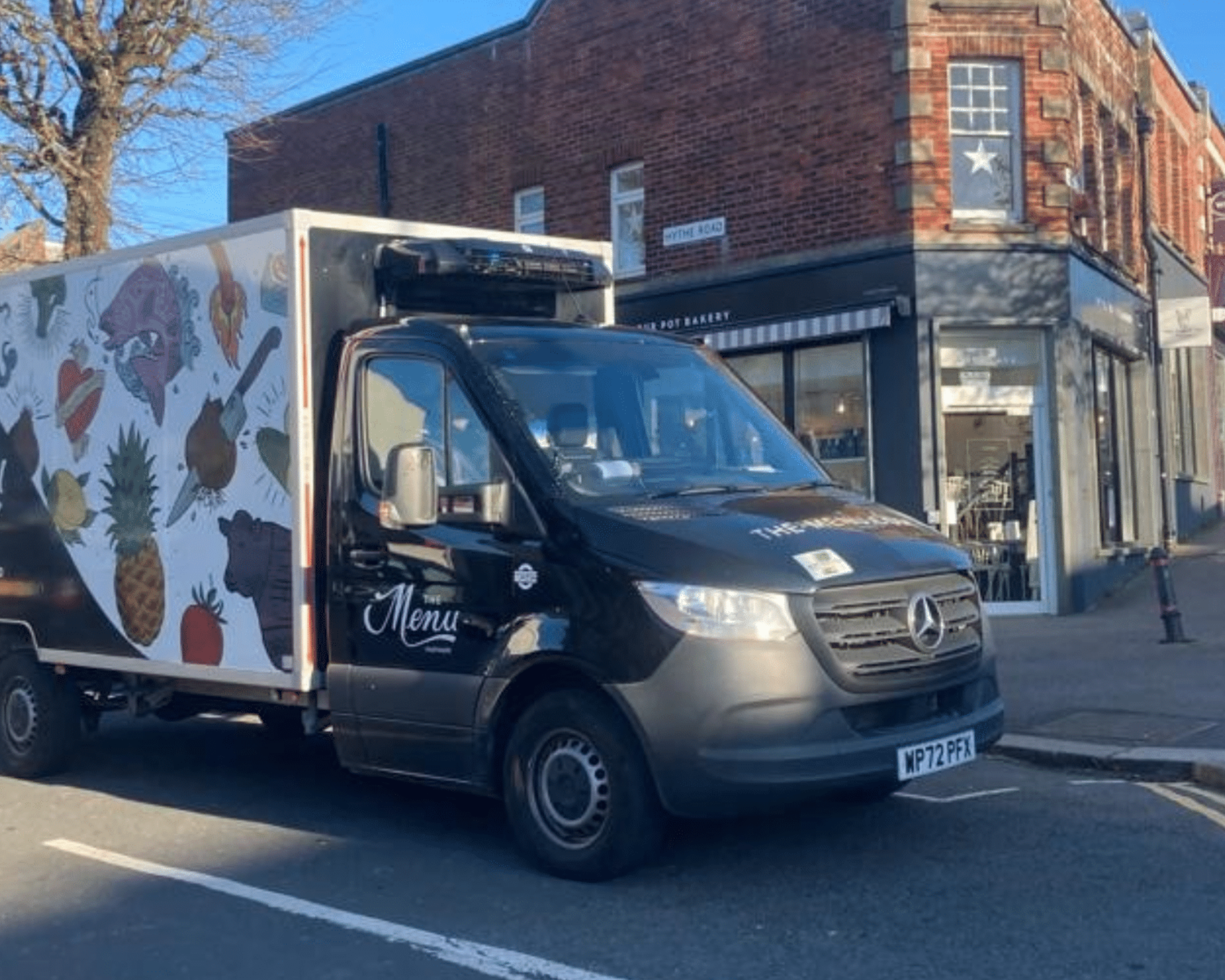 The Menu Partners Van