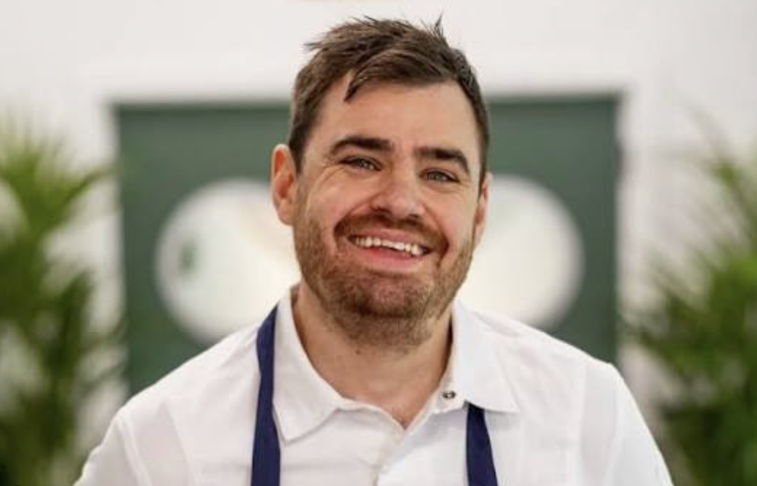 Mark Tuttiet the head chef at Da Terra, in chef whites, picture courtesy of Da terra Instagram