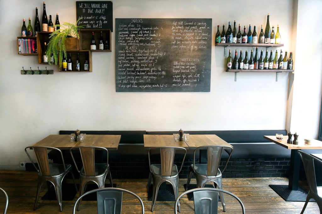 Plateau Brighton Restaurant and Wine Bar Natural Wines