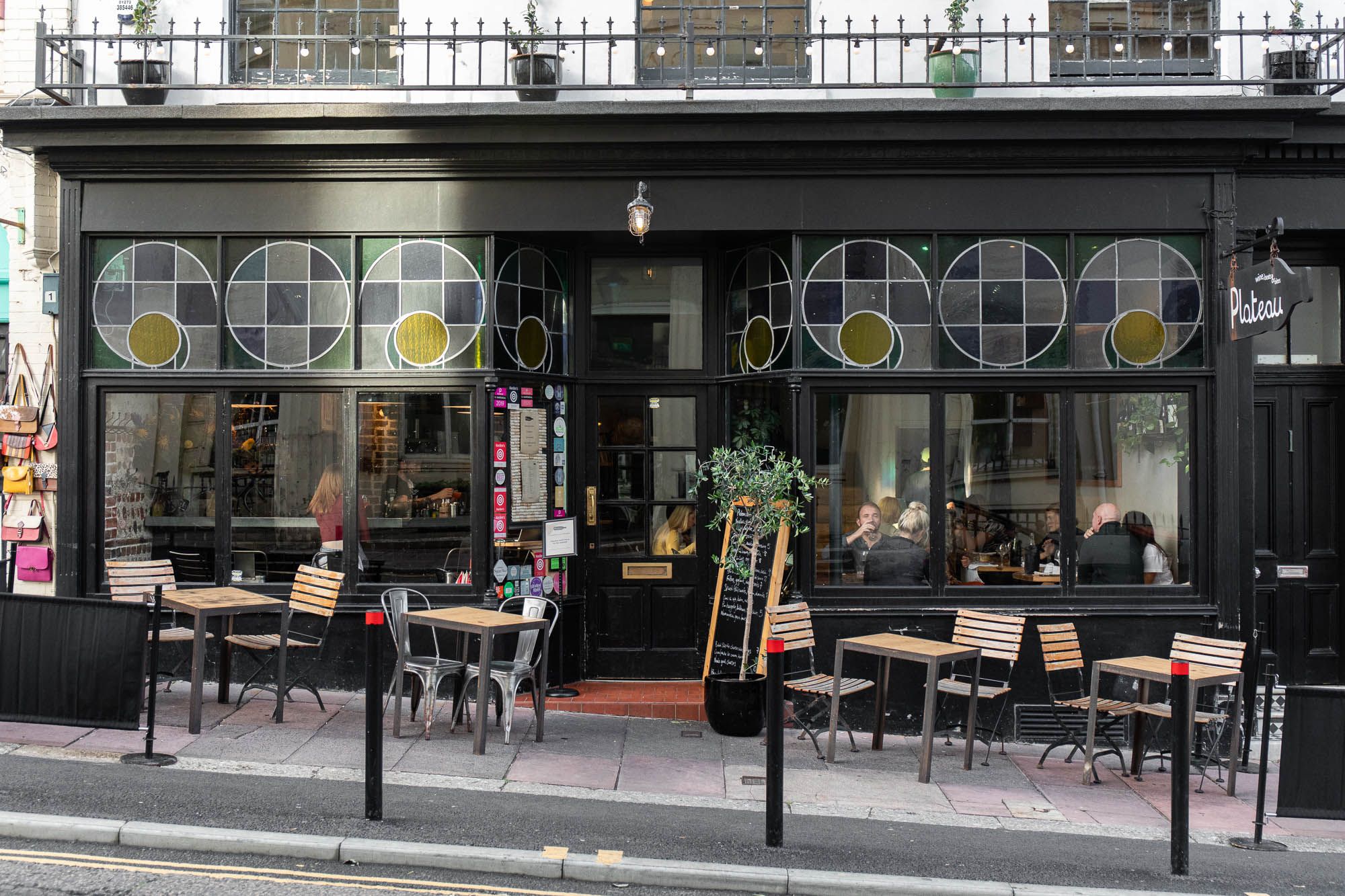 exterior shot of the Plateua