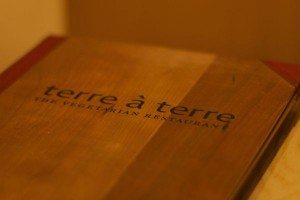 Terre à Terre, Brighton, vegetarian restaurant, food review