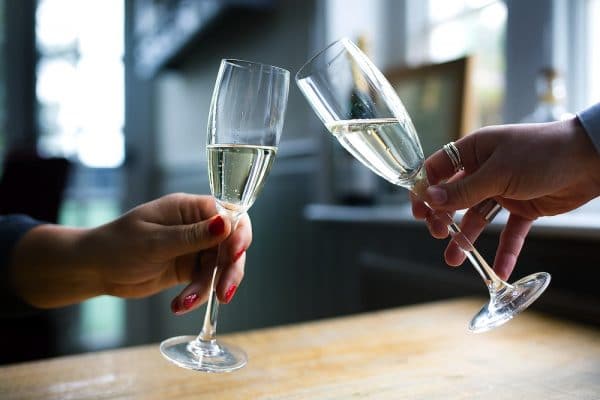 Sparkling Wine at Crabtree Horsham