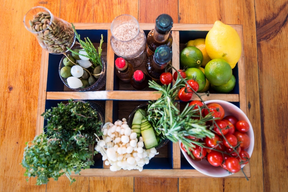 Ingredient Box at Salt Room
