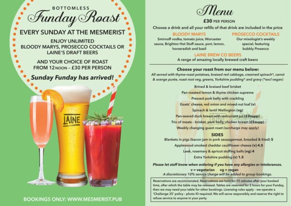 Sunday Roast event details