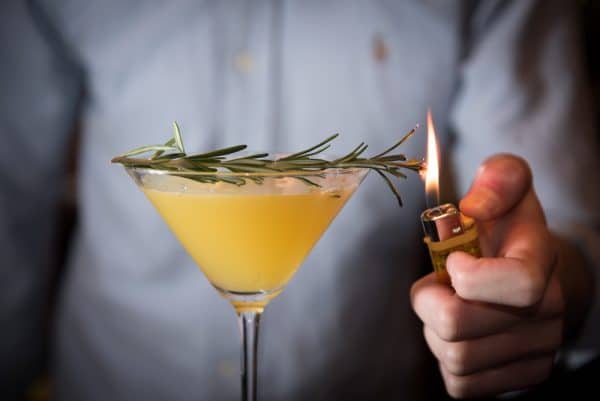 Yellow Cocktail and The Mesmerist in Brighton