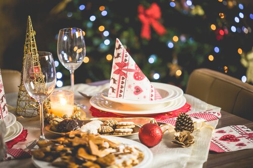 Christmas+Party+Night+Table