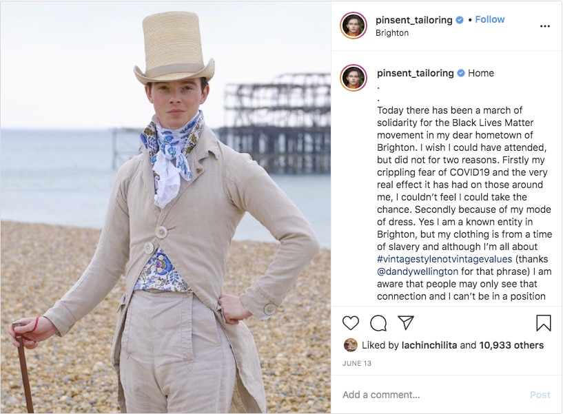 Regency costume