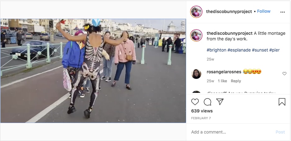 dancing in the street