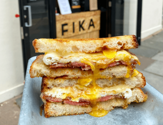 3rd best cafe in Brighton. Fika
