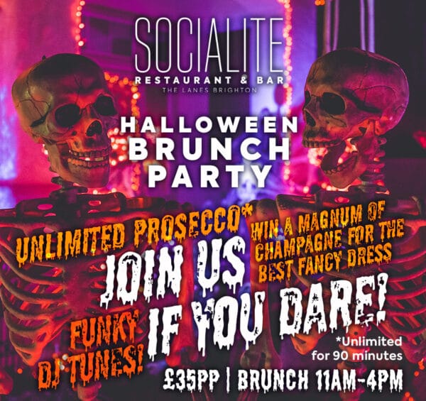 brunch party poster