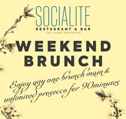 weekend brunch poster