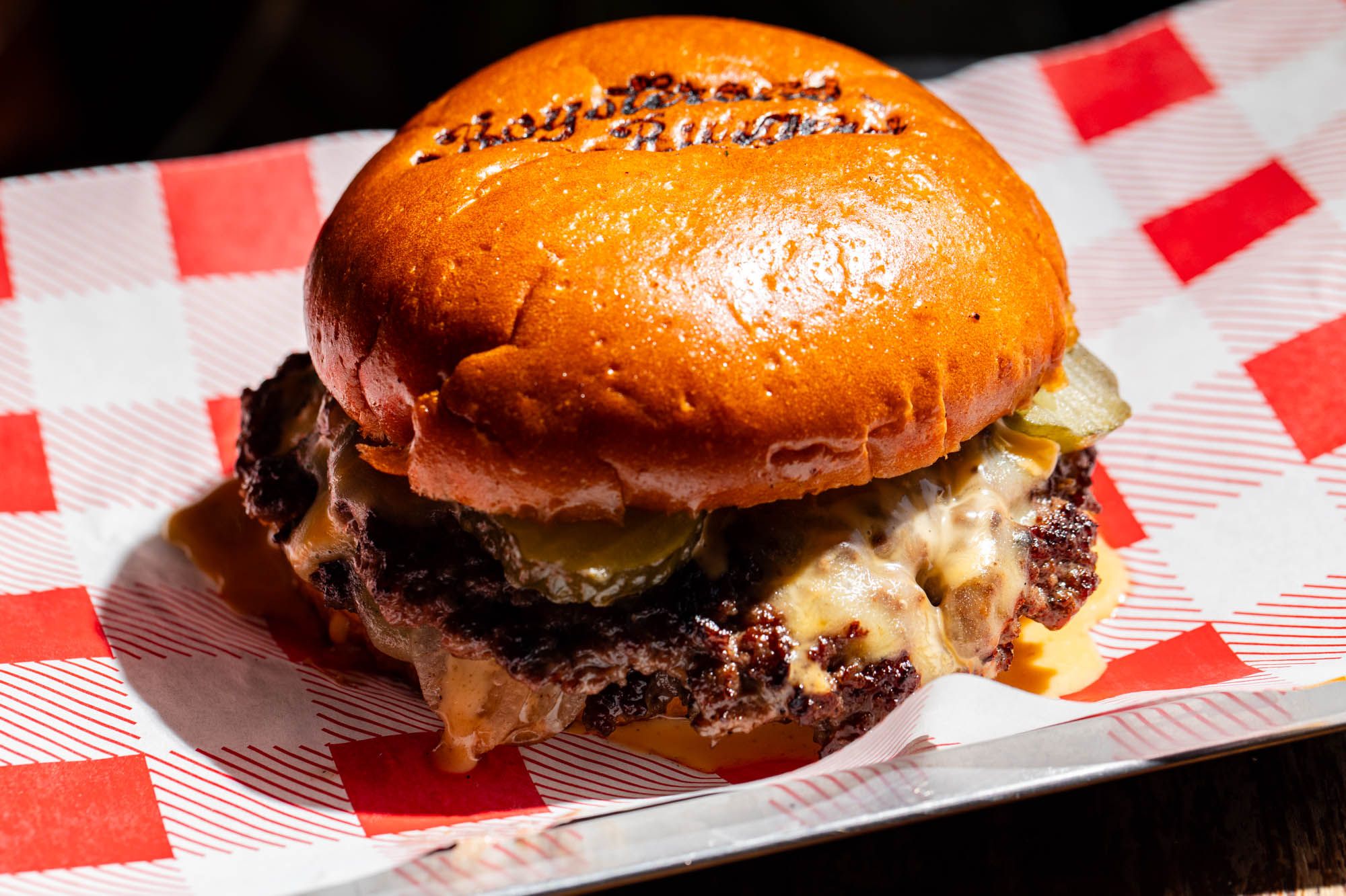 boysterous burgers burger