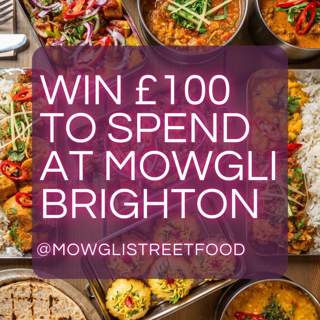Win £100 to spend at Mowgli Brighton
