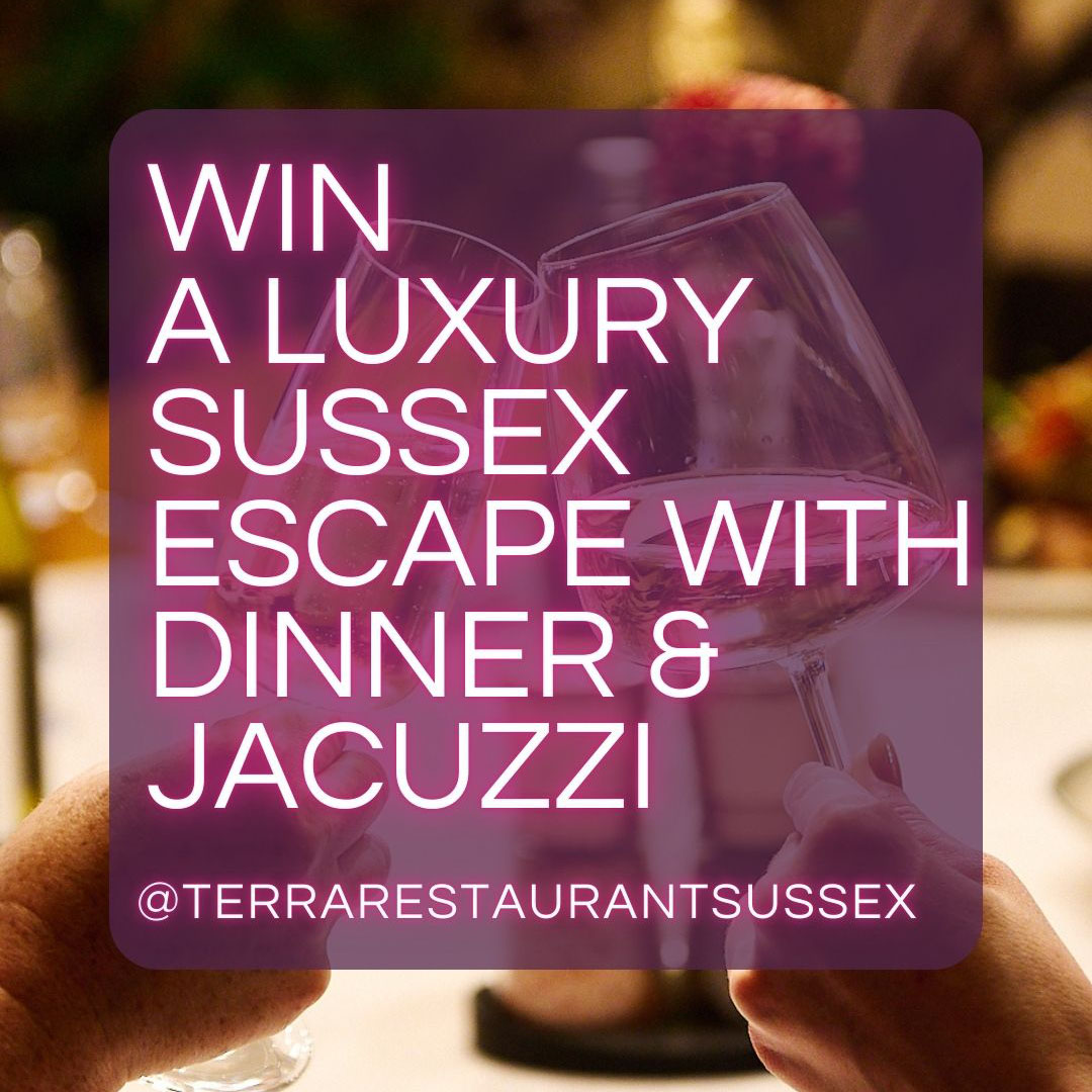 Win a luxury sussex escape with dinner and jacuzzi at Terra
