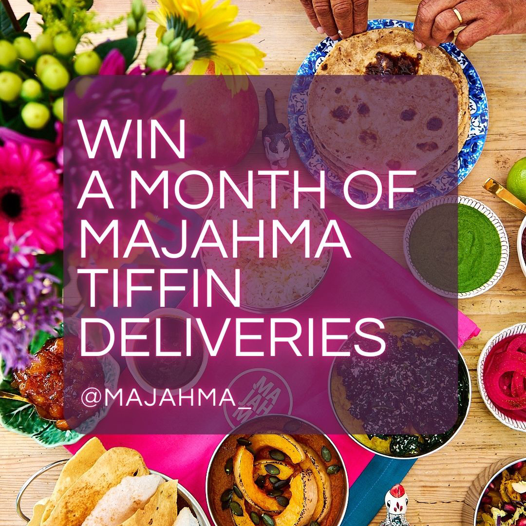 win a month of majahma tiffin deliveries