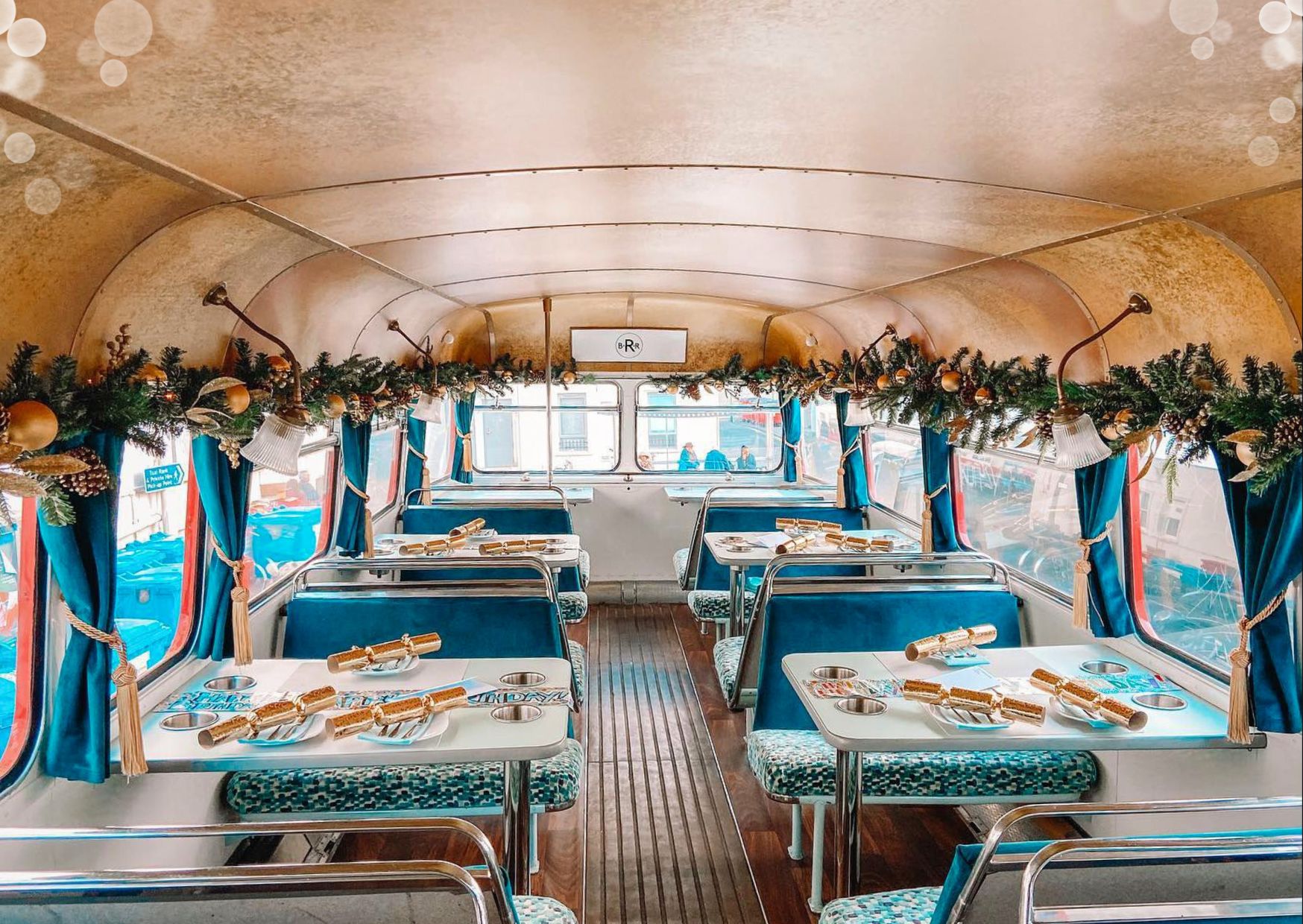 Brighton Regency Routemaster Festive interior
