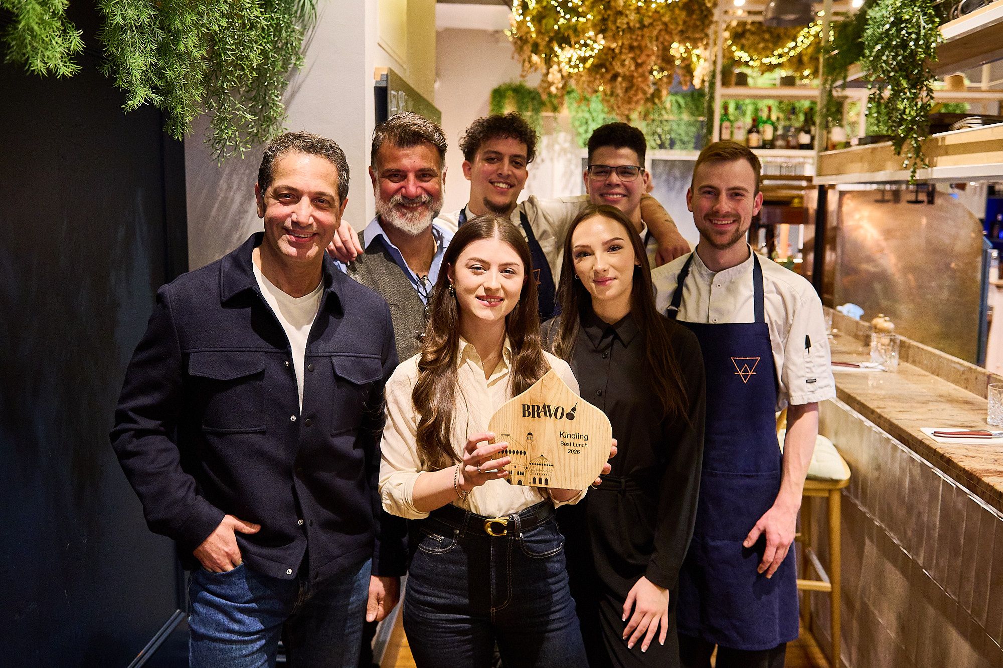 Kindling. Best Restaurant in Brighton Runner Up