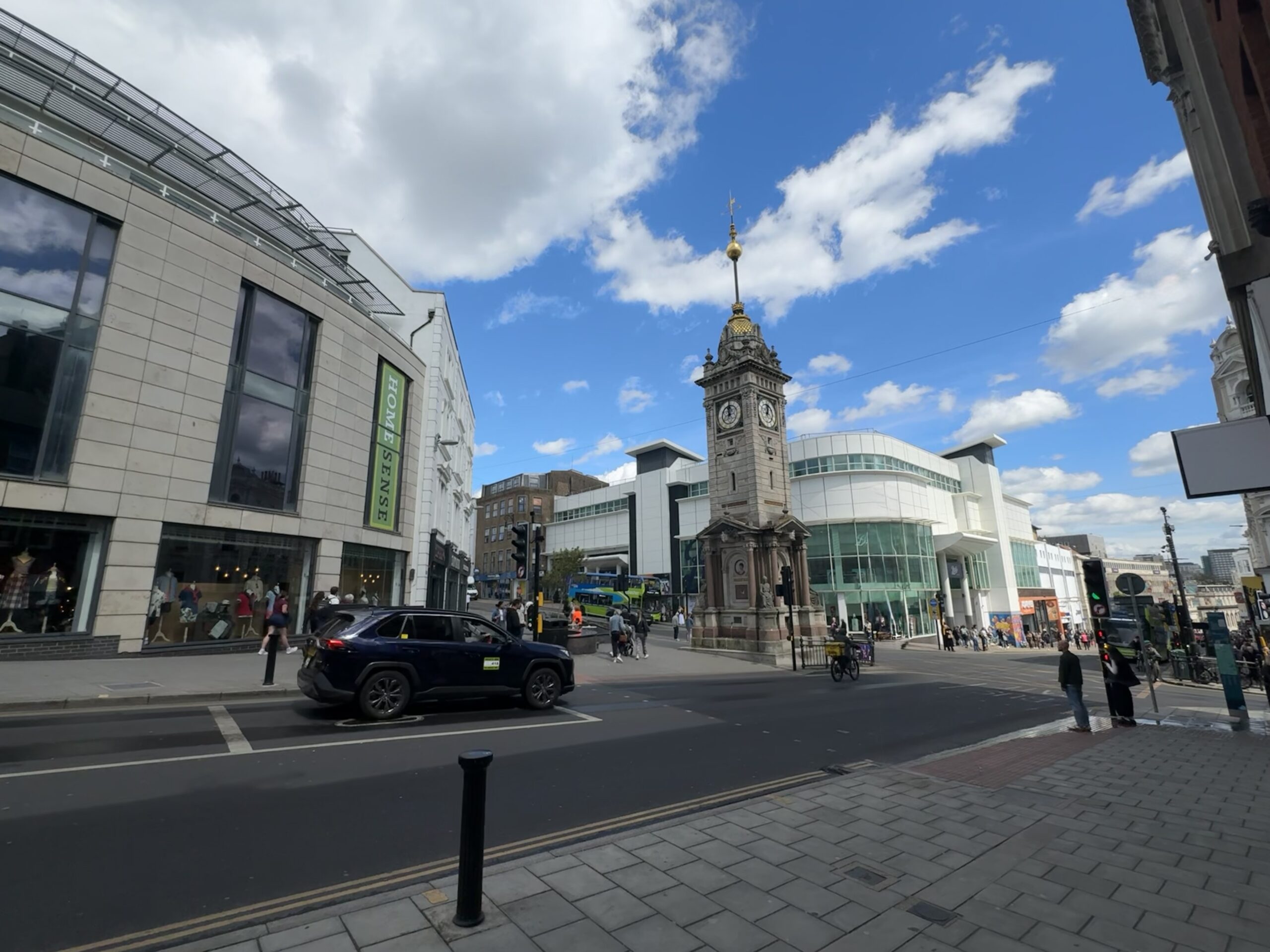 The Clock Tower in Brighton. Directly down from Brighton station, connecting West Street